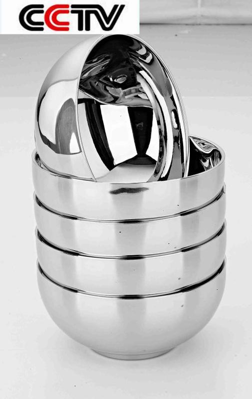 不銹鋼精品雙層U型碗 金屬結構件的卓越代表