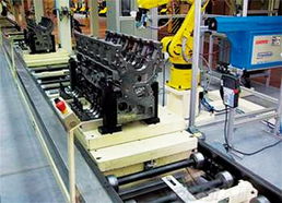 Sooq發(fā)動(dòng)機(jī)裝配線(xiàn)的輸送形式 現(xiàn)代發(fā)動(dòng)機(jī)制造的高效血脈